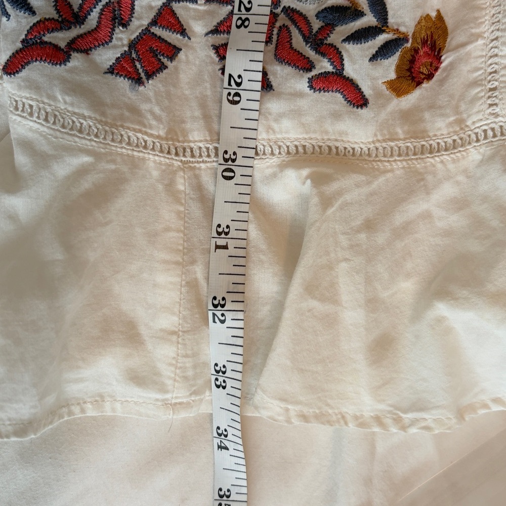 FREE PEOPLE Pavlo White Embroidered Floral Boho Dress - Picture 10 of 10